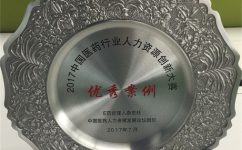 赢博药业股份有限公司荣获2017中国医药行业人力资源创新大赛优秀案例奖